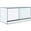 vidaXL Terrarium mit Speicher Transparent 80 x 40 x 40 cm Glas