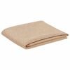 vidaXL Tischdecke Rund Beige &Oslash; 160 cm