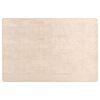 vidaXL Teppichl&auml;ufer MARSA Creme 120 x 170 cm Polyester und PVC