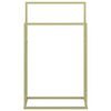 vidaXL Handtuchst&auml;nder Gold 48x24x78,5 cm Eisen