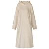 vidaXL Decken-Hoodie Beige S Flanell