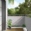 vidaXL Balkon-Sichtschutz Grau 600x120 cm PVC