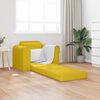 vidaXL Schlafsofa Gelb 98 x 71 x 83 cm Samt