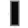 vidaXL Teppichl&auml;ufer BCF Schwarz mit Motiv 80x150 cm