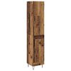 vidaXL Highboard Altholz 34,5 x 34 x 90 cm Holzwerkstoff