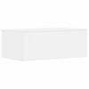 vidaXL Wandtisch Wandmontiert Wei&szlig; 80 x 45 x 30 cm Holzwerkstoff