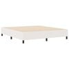 vidaXL Plattformbettgestell Creme 180 x 200 cm Cordstoff