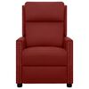 vidaXL Massagesessel Elektrisch Weinrot Kunstleder