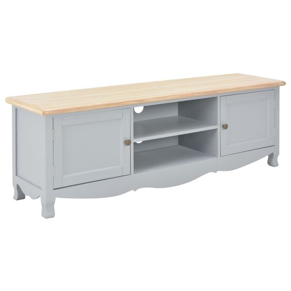 vidaXL TV-Schrank Grau 120&times;30&times;40 cm Holz