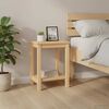 vidaXL Nachttisch Natur 35x30x47 cm Massivholz Kiefer