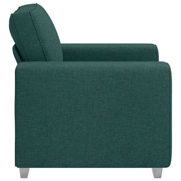 vidaXL Sofa Dunkelgr&uuml;n 100 x 80 x 82 cm Stoff