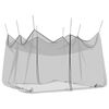 vidaXL Garten M&uuml;cken Netz 156 Mesh Schwarz 4 x 4 x 2,5 m Polyester