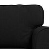 vidaXL Sofa 140cm 2 pcs Schwarz Metall