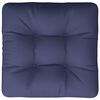 vidaXL Palettenkissen Marineblau 60x60x12 cm Stoff