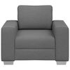 vidaXL Sofa Dunkelgrau 100 x 77 x 82 cm Stoff