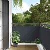 vidaXL Balkon-Sichtschutz Anthrazit 600x120 cm PVC