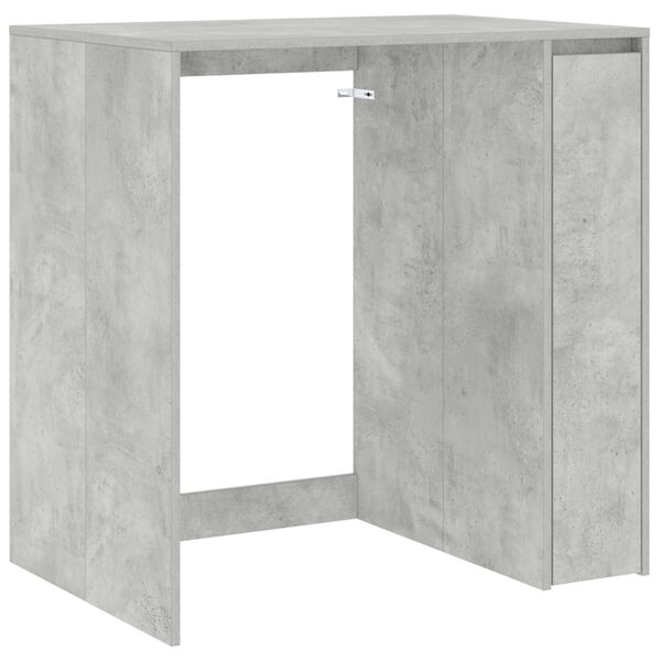 vidaXL Waschmaschinen-Schrank Beton 87 x 60 x 89 cm Holzwerkstoff