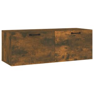 vidaXL Wandschrank R&auml;uchereiche 100x36,5x35 cm Holzwerkstoff