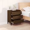 vidaXL Sideboard Braun Eichen-Optik 60x35x70 cm Holzwerkstoff