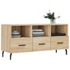 vidaXL TV-Schrank Sonoma-Eiche 102x36x50 cm Holzwerkstoff