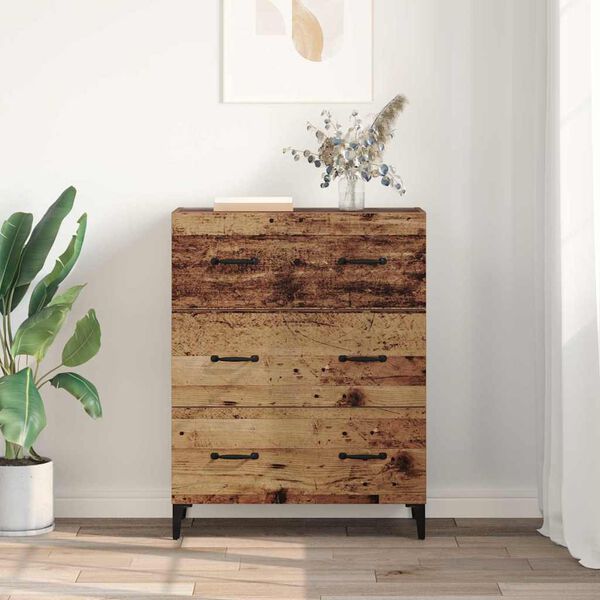 vidaXL Sideboard Altholz 69,5 x 34 x 90 cm Holzwerkstoff