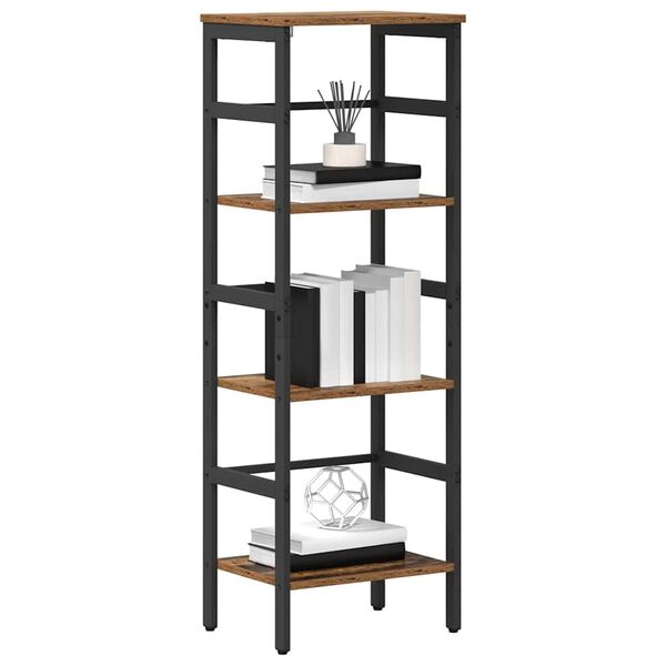 vidaXL B&uuml;cherregal Altholz 40 x 29,5 x 115 cm Holzwerkstoff