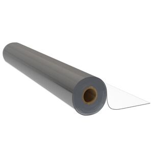 vidaXL Tischfolie-Rolle Transparent 0,9x15 m 1,6 mm PVC