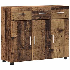 vidaXL Sideboard FLORIN 88,5 x 30,5 x 73 cm Altholz Holzwerkstoff