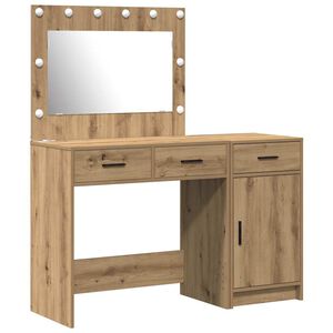 vidaXL Schminktisch 2 stk. Braun 40 x 41 x 75 cm Holzwerkstoff