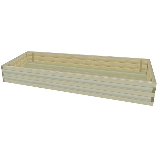 vidaXL Pflanzk&uuml;bel Hochbeet Blumenkasten Kiefernholz Impr&auml;gniert 197cm