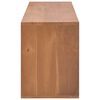 vidaXL TV-Schrank 110x30x40 cm Teak Massivholz