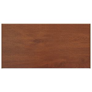 vidaXL Fensterbank Braunes Holz 100 x 40 x 4,5 cm PVC