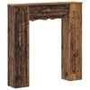 vidaXL Kaminumrandung Altholz 102 x 20 x 102 cm Holzwerkstoff