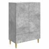 vidaXL Sideboard Betongrau 66 x 34,5 x 95 cm Holzwerkstoff