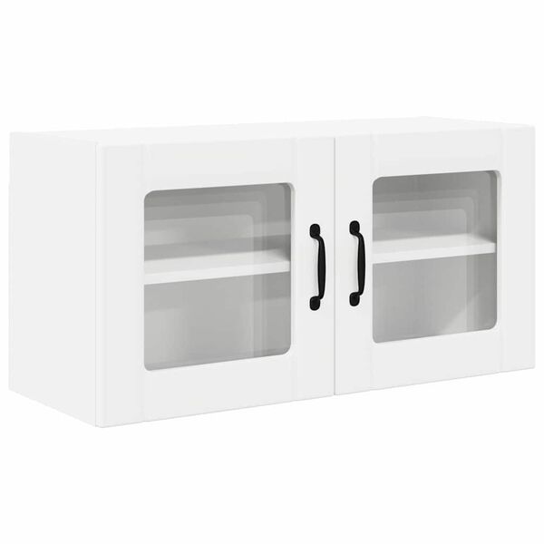 vidaXL K&uuml;chenschrank mit Regal Wei&szlig; 80 x 31 x 40 cm Holzwerkstoff