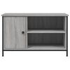 vidaXL TV-Schrank Grau Sonoma 80x40x50 cm Holzwerkstoff