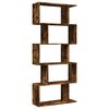 vidaXL Raumteiler-B&uuml;cherregal 5 Etagen R&auml;uchereiche 70x24x161 cm