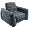 Intex Ausziehbarer Sessel 117x224x66 cm Dunkelgrau