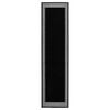 vidaXL Teppichl&auml;ufer BCF Schwarz mit Motiv 80x400 cm