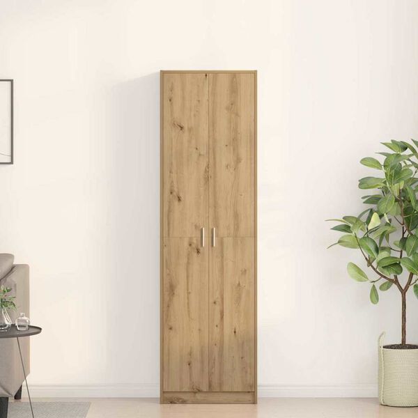 vidaXL Kleiderschrank Artisan-Eiche 55 x 25 x 189 cm Holzwerkstoff