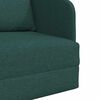 vidaXL Schlafsofa 60cm Dunkelgr&uuml;n Stoff