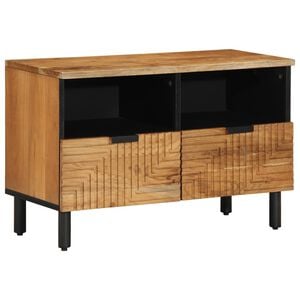 vidaXL TV-Schrank 70x33x46 cm Massivholz Akazie
