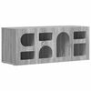 vidaXL TV-Schr&auml;nk ELST 100 x 35 x 40 cm Sonoma-Grau Holzwerkstoff