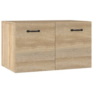 vidaXL Wandschrank Sonoma-Eiche 60x36,5x35 cm Holzwerkstoff