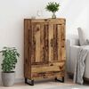 vidaXL Highboard Altholz 69,5 x 31 x 115 cm Holzwerkstoff