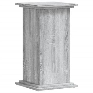 vidaXL Pflanzenst&auml;nder Grau Sonoma 33x33x60 cm Holzwerkstoff
