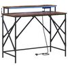 vidaXL Schreibtisch R&auml;uchereiche 100 x 50 x 86,5 cm Holzwerkstoff