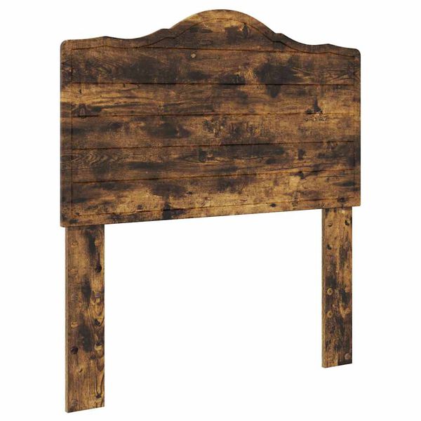 vidaXL Kopfteil mit Kopfteil Geräucherte Eiche 75 cm Holzwerkstoff