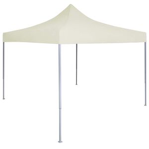 vidaXL Partyzelt 200 x 200 x 315 cm Creme Oxford-Stoff
