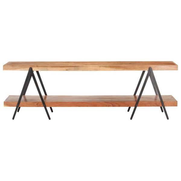 vidaXL TV-Schrank 160x40x50 cm Akazie Massivholz